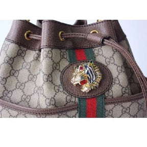 BOLSA GG SUPREME CANVAS RAJAH BUCKET 553961