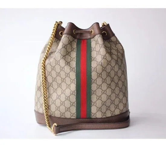 BOLSA GG SUPREME CANVAS RAJAH BUCKET 553961