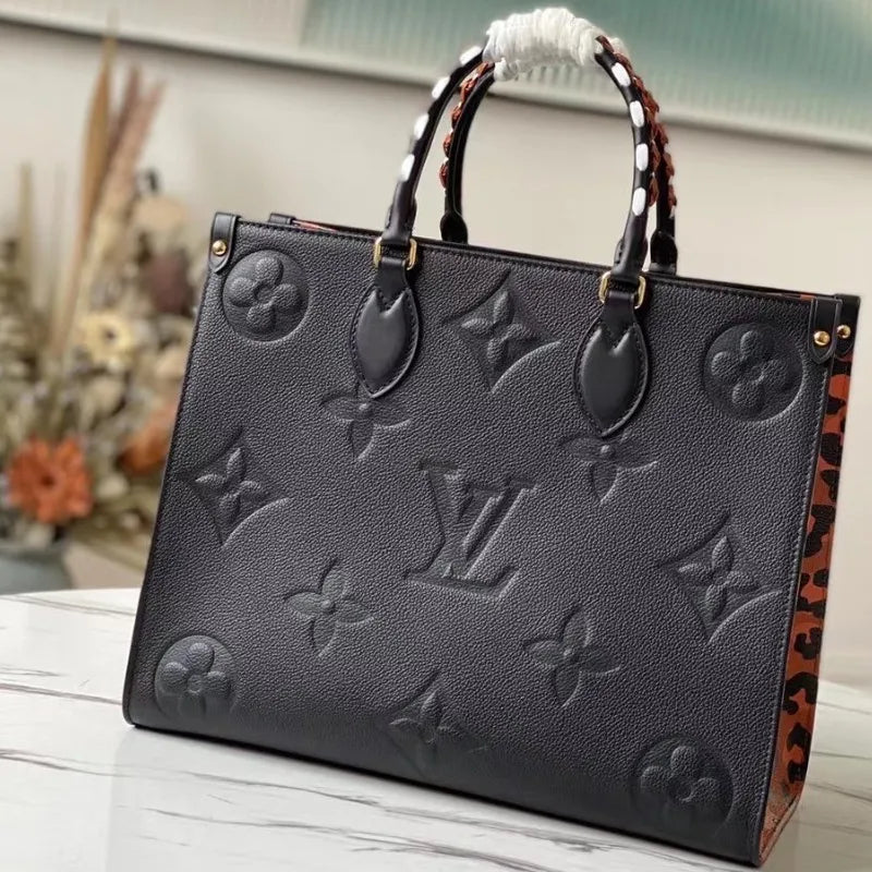 BOLSA LOUIS VUITTON ONTHEGO LEOPARD