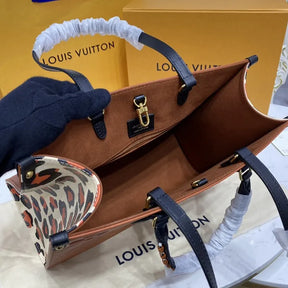 BOLSA LOUIS VUITTON ONTHEGO LEOPARD
