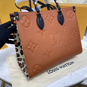 BOLSA LOUIS VUITTON ONTHEGO LEOPARD