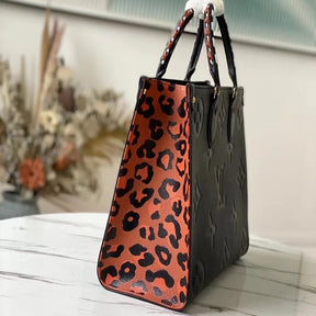 BOLSA LOUIS VUITTON ONTHEGO LEOPARD