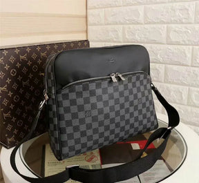 BOLSA LOUIS VUITTON MASCULINA BLACK DAMIER