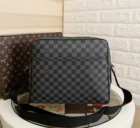 BOLSA LOUIS VUITTON MASCULINA BLACK DAMIER