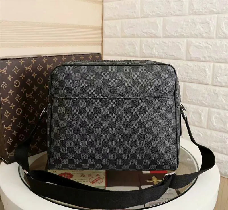 BOLSA LOUIS VUITTON MASCULINA BLACK DAMIER