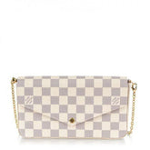 BOLSA LOUIS VUITTON POCHETTE FELICIE DAMIER AZUR N63106