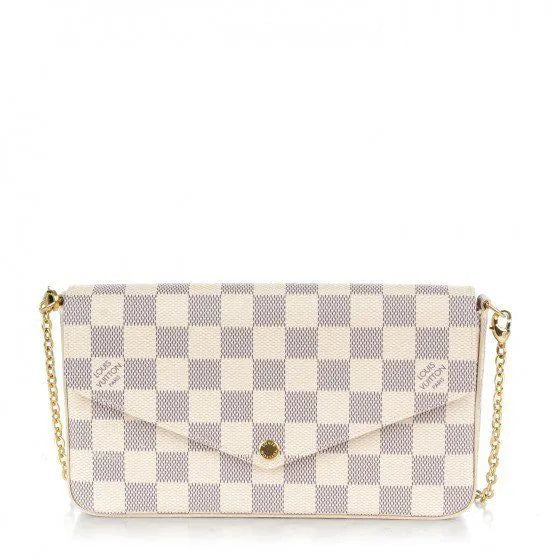 BOLSA LOUIS VUITTON POCHETTE FELICIE DAMIER AZUR N63106