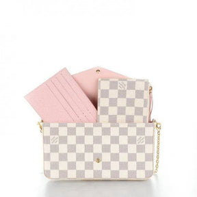 BOLSA LOUIS VUITTON POCHETTE FELICIE DAMIER AZUR N63106