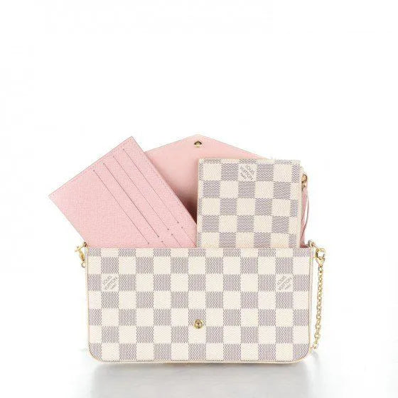 BOLSA LOUIS VUITTON POCHETTE FELICIE DAMIER AZUR N63106