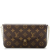 BOLSA LOUIS VUITTON POCHETTE FELICIE MONOGRAM M61276