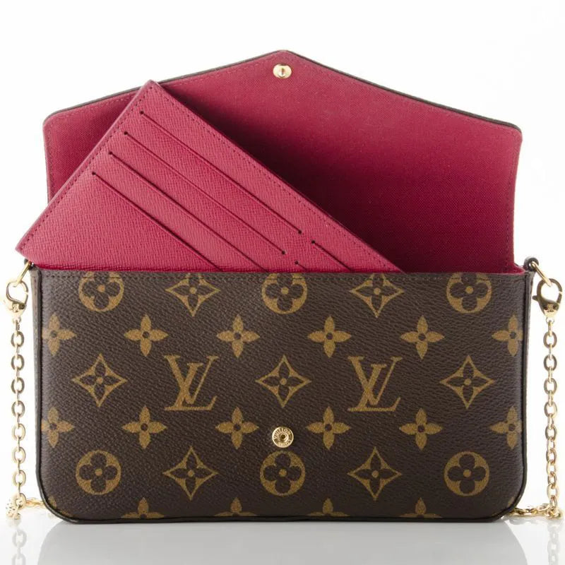 BOLSA LOUIS VUITTON POCHETTE FELICIE MONOGRAM M61276