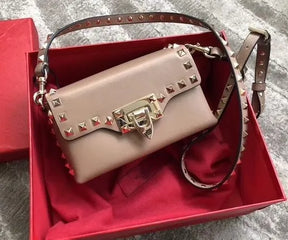 BOLSA VALENTINO GARAVANI MINI ROCKSTUD CALFSKIN CROSSBODY