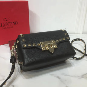 BOLSA VALENTINO GARAVANI MINI ROCKSTUD CALFSKIN CROSSBODY