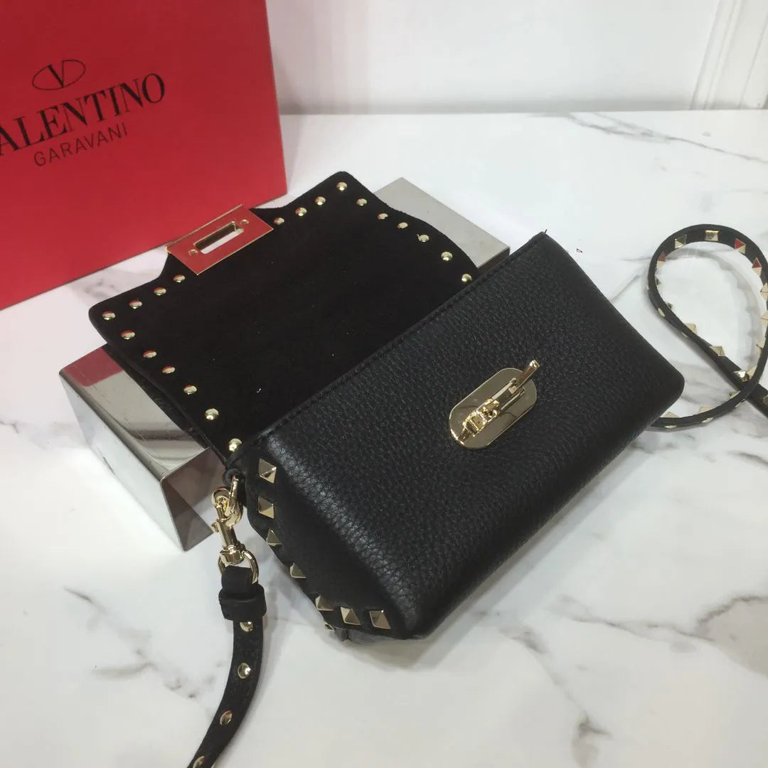 BOLSA VALENTINO GARAVANI MINI ROCKSTUD CALFSKIN CROSSBODY