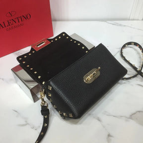 BOLSA VALENTINO GARAVANI MINI ROCKSTUD CALFSKIN CROSSBODY