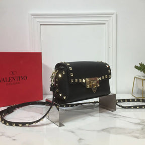BOLSA VALENTINO GARAVANI MINI ROCKSTUD CALFSKIN CROSSBODY
