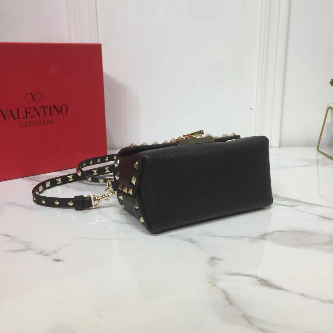 BOLSA VALENTINO GARAVANI MINI ROCKSTUD CALFSKIN CROSSBODY