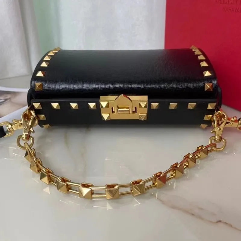 BOLSA VALENTINO GARAVANI ROCKSTUD ALCOVE GRAIN