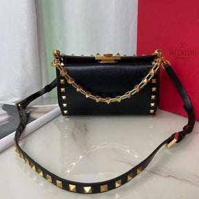 BOLSA VALENTINO GARAVANI ROCKSTUD ALCOVE GRAIN