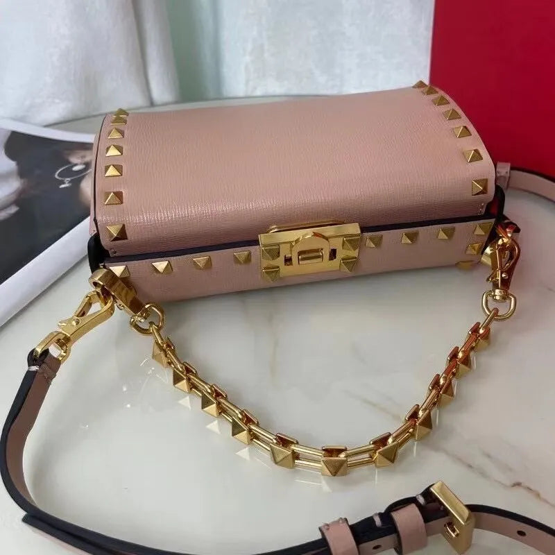 BOLSA VALENTINO GARAVANI ROCKSTUD ALCOVE GRAIN