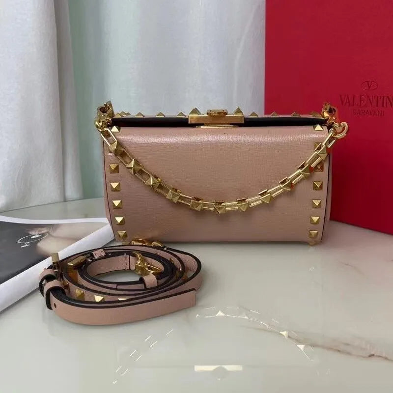 BOLSA VALENTINO GARAVANI ROCKSTUD ALCOVE GRAIN