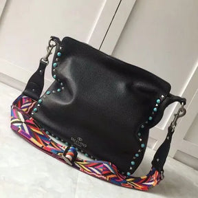 BOLSA VALENTINO GUITAR ROCKSTUD ROLLING HOBO