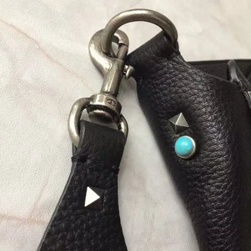BOLSA VALENTINO GUITAR ROCKSTUD ROLLING HOBO