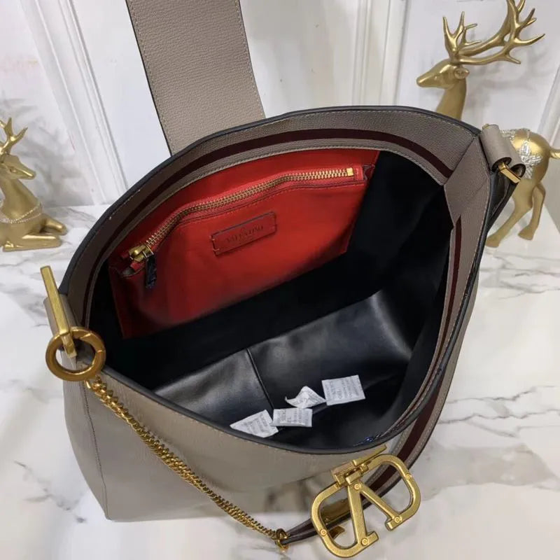 BOLSA VALENTINO PALM LEATHER BAG V5002