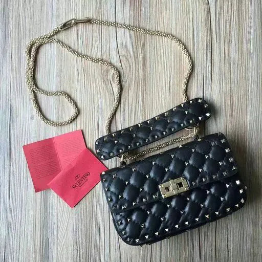 BOLSA VALENTINO ROCKSTUD SPIKE SMALL