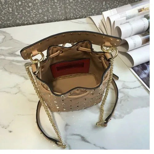 BOLSA VALENTINO ROCKSTUD SPIKE SMALL BUCKET