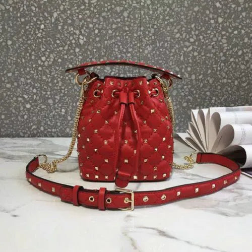 BOLSA VALENTINO ROCKSTUD SPIKE SMALL BUCKET