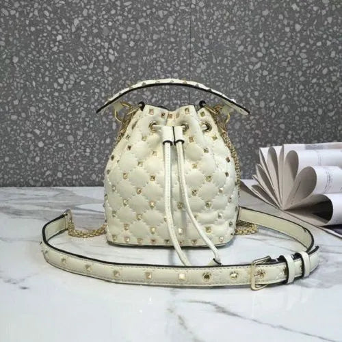 BOLSA VALENTINO ROCKSTUD SPIKE SMALL BUCKET