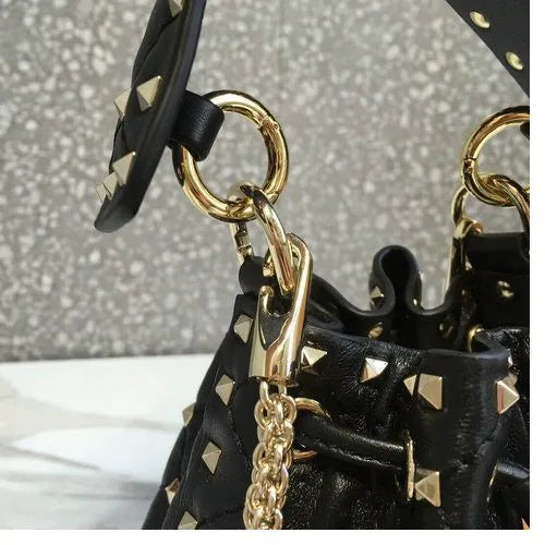 BOLSA VALENTINO ROCKSTUD SPIKE SMALL BUCKET