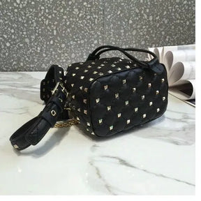 BOLSA VALENTINO ROCKSTUD SPIKE SMALL BUCKET