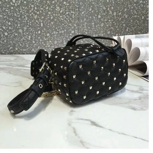BOLSA VALENTINO ROCKSTUD SPIKE SMALL BUCKET