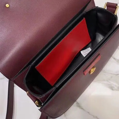 BOLSA VALENTINO SHOULDER BAG V0030A BURGUNDY
