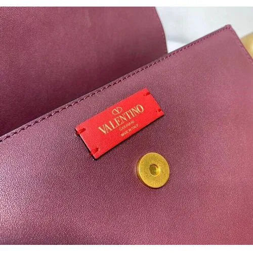BOLSA VALENTINO SHOULDER BAG V0030A BURGUNDY