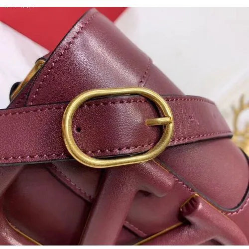 BOLSA VALENTINO SHOULDER BAG V0030A BURGUNDY