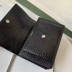 BOLSA YSL CROCO SHOULDER BAG Y550228
