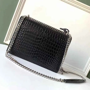 BOLSA YSL CROCO SHOULDER BAG Y550228