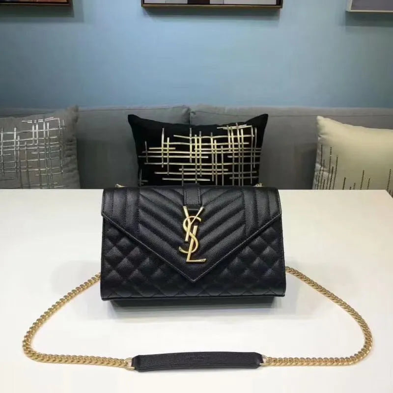 BOLSA YST ENVELOPE GRAIN DE POUDRE EMBOSSED
