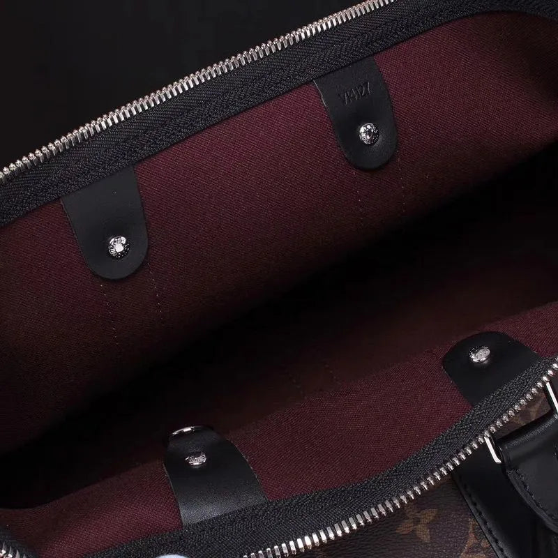 BOLSA DE VIAGEM LOUIS VUITTON KEEPALL BANDOULIERE 45 MONOGRAM MACASSAR M56711
