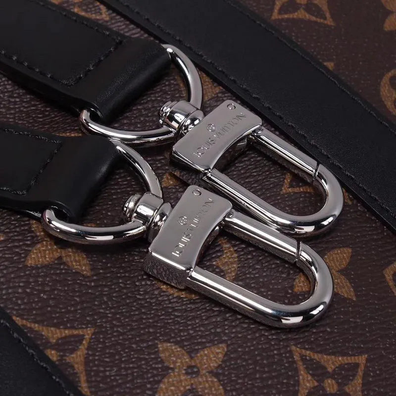 BOLSA DE VIAGEM LOUIS VUITTON KEEPALL BANDOULIERE 45 MONOGRAM MACASSAR M56711