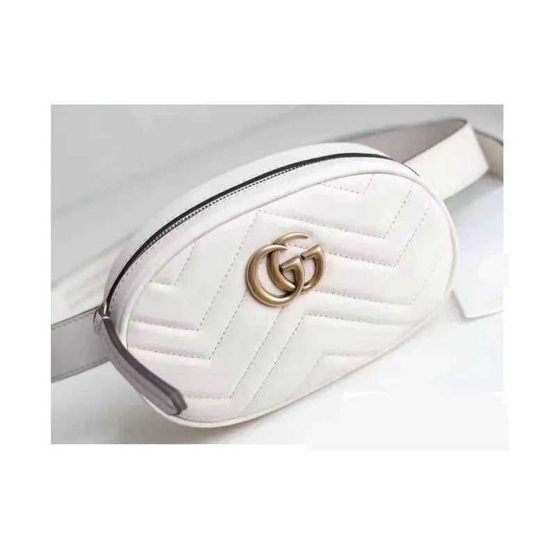 POCHETE GG MARMONT MATELASSE LEATHER BELT 476434