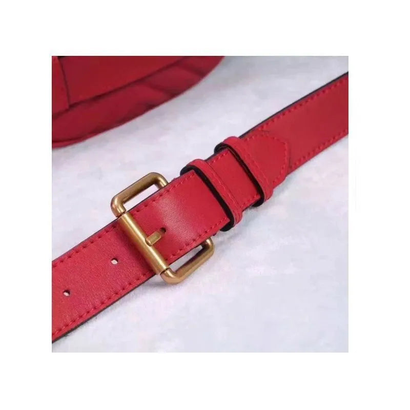 POCHETE GG MARMONT MATELASSE LEATHER BELT 476434