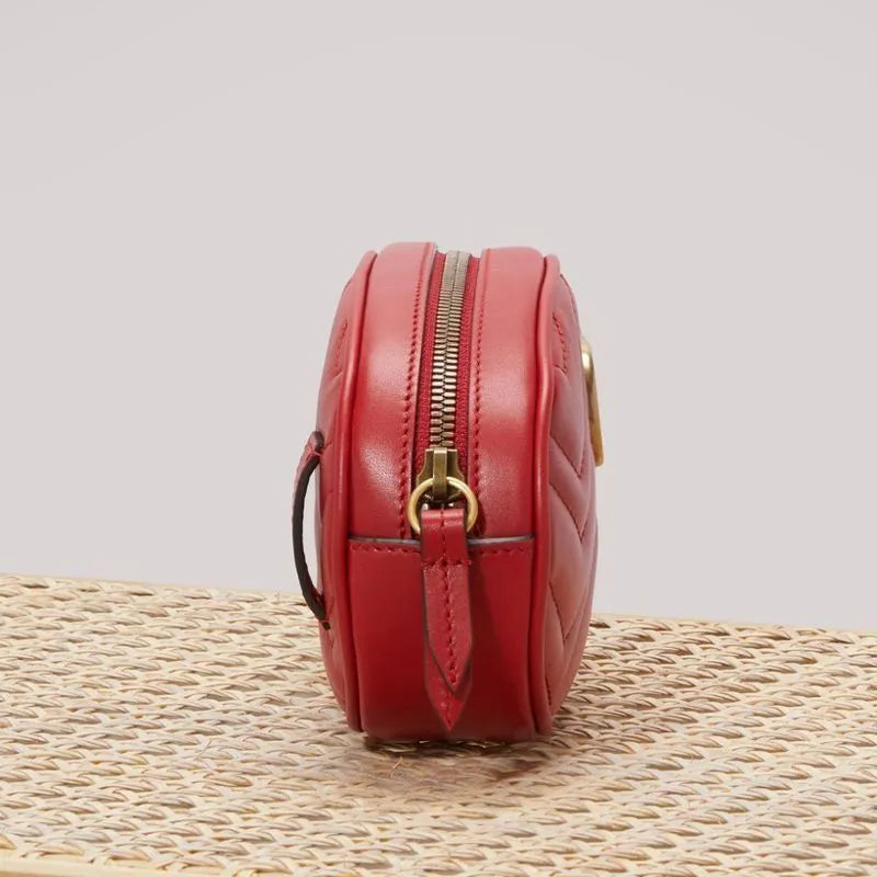 POCHETE GG MARMONT MATELASSE LEATHER BELT 476434